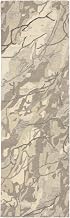 Oriental Weavers Anastasia Hand-Made Wool Area Rug - 68008-2'6" x 8' - in Beige/Ivory - Modern Style, Hand-Made Wool Rugs, Entryway, Hallway Runner Rug