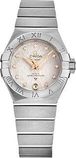 Omega Constellation Automatic Diamond Silver Dial Ladies Watch 127.10.27.20.52.001