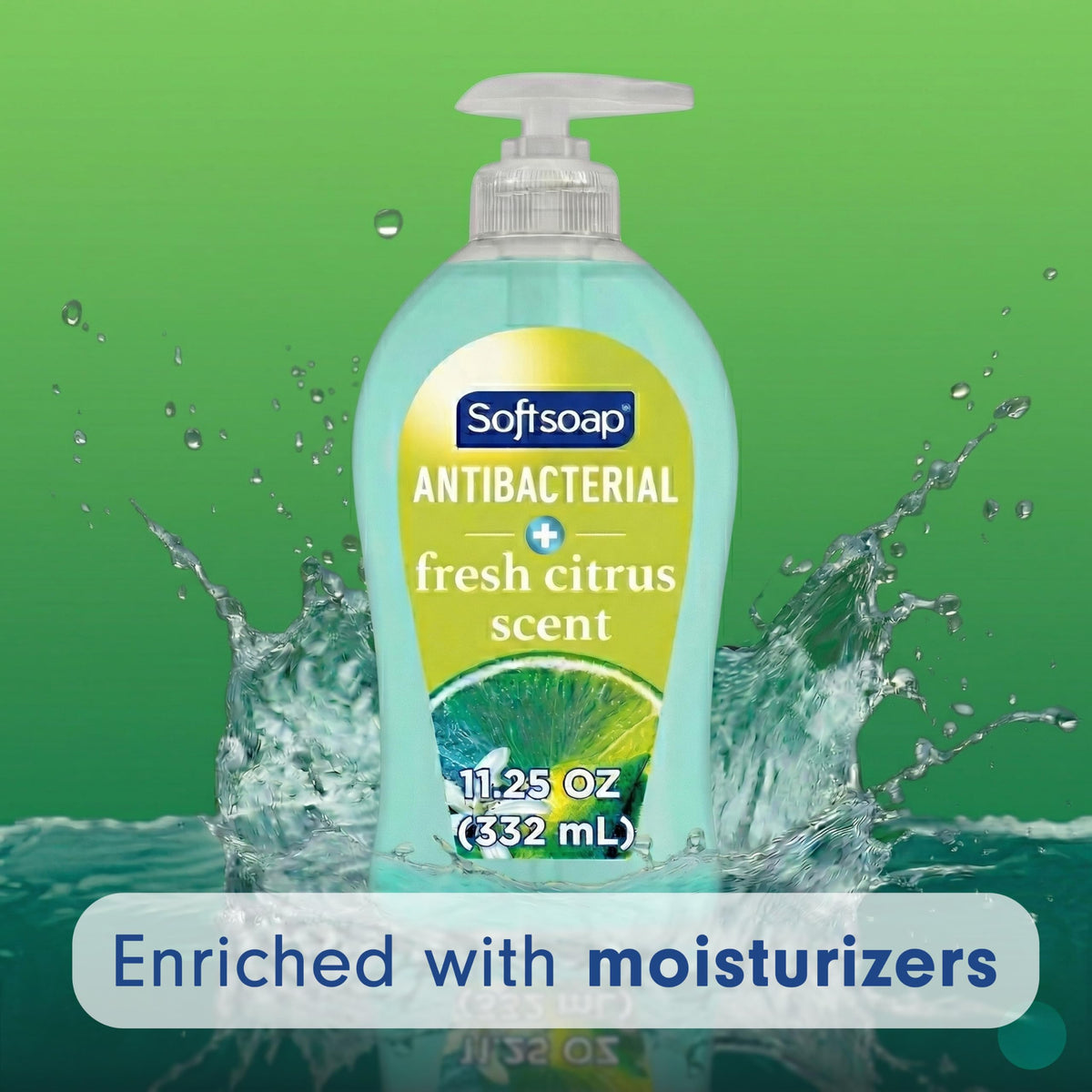 Softsoap Fresh Citrus / 11.25 Fl Oz (Pack of 6) / Blue Hand Wash