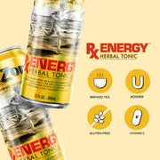 AriZona Rx Energy / 22 Fl Oz (12 Pack) / 1 Energy Drinks