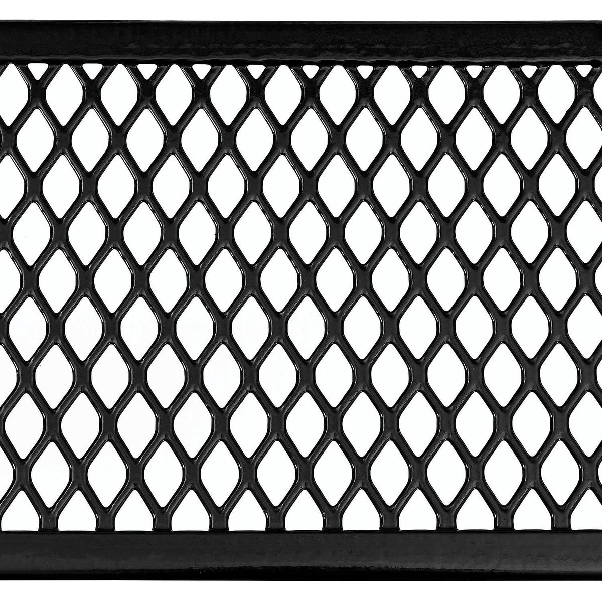 6’L Rectangular Picnic Table by Global Industrial – 72 inches x 30 inches x 29.5 inches, Steel, Black, Model 277152BK