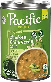 Pacific Foods Organic Chicken Chile Verde Soup, 16.3 Oz