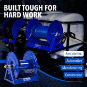 COXREELS 1 / 1/2" x 100' / Blue Hose Reels