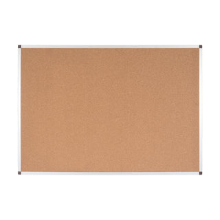 Biofusion Cork Bulletin Board by MasterVision – 24" x 36", Aluminum, Model PCA03409226