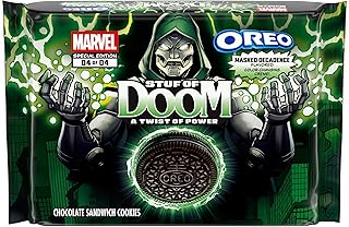 MARVEL OREO Stuf of Doom Chocolate Sandwich Cookies, Special Edition, 10.68 oz