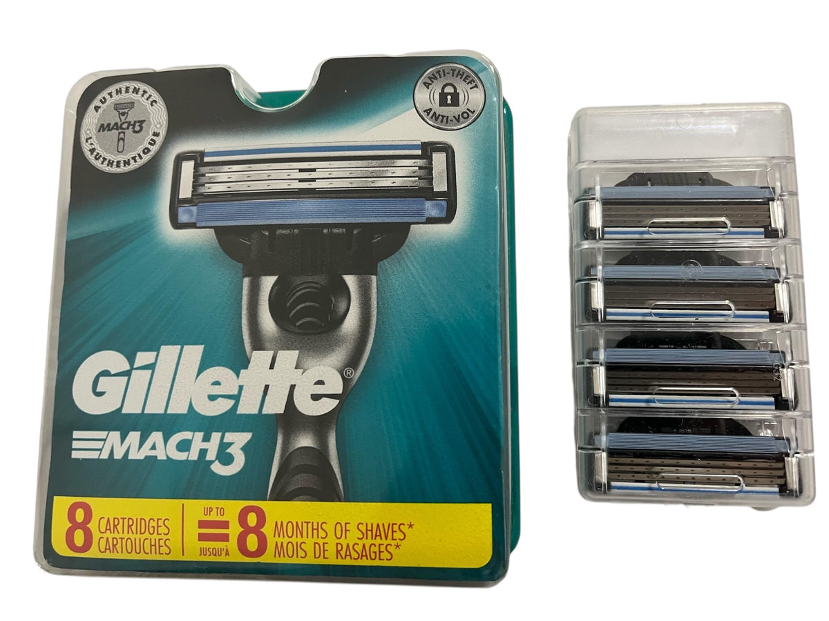 Mach 3-24 Count (3 x 8 Pack) by Gillette – 24 Count (Pack of 1), Pack of 20, Model 047400115057