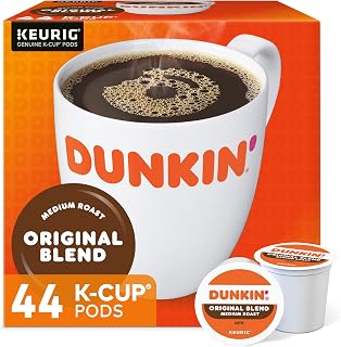 Dunkin' Donuts Single-Serve Coffee K-Cup®, Original Blend, Carton Of 44