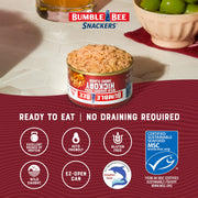Bumble Bee Hickory Smoke / 3 Ounce (Pack of 4) / 1 Tuna Fish