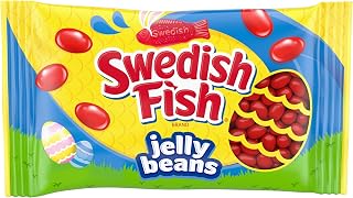 Swedish Fish Jelly Beans Easter Candy, 10 Ounce