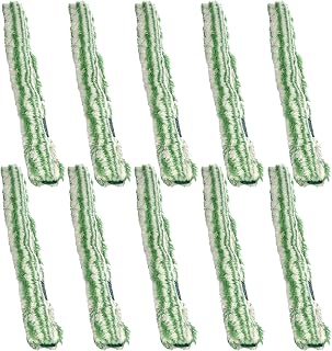 UNGER Commercial 18" Monsoon Plus StripWasher Window Cleaning Sleeves MS450 | Case of 10; extra-long fibers; built-in scrub pad; designed for large windows and glass surfaces;Hook and Loop Fastening