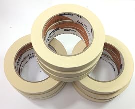Shurtape CP105 Natural General Purpose Masking Tape, 18mm x 55m (.71in x 60.1yd), Pack of 9 Rolls