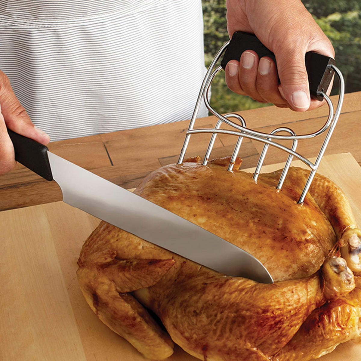 Grilling Claws by Mr. Bar-B-Q – Rubber, Black, Model 40209HX