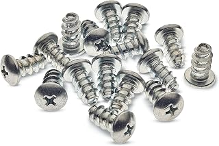 Triton Products 1/4'' DuraHook Pegboard Screws - 50 Pack, Silver