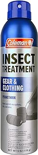 Coleman Gear and Clothing Permethrin Insect and Tick Repellent, 6 Ounce