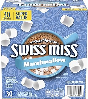 Swiss Miss Chocolate Hot Cocoa Mix With Marshmallows, 1.38 oz., 30-ct