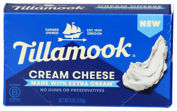 Cream Cheese Original Brick, 8 Ounce by Tillamook – 8 Ounce (Pack of 1), Model 0072830702300
