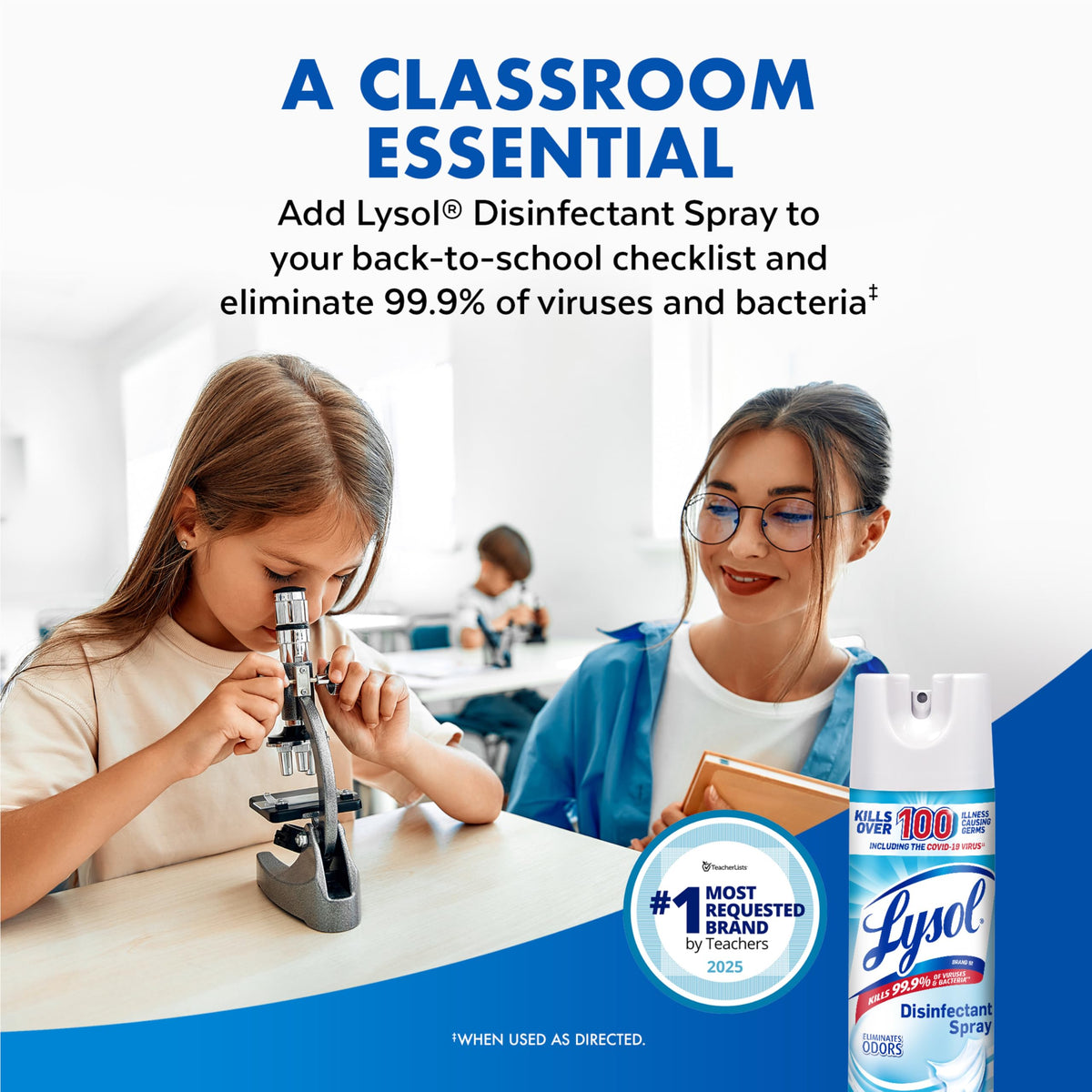 Lysol Crisp Linen / 12.5 Ounce (Pack of 2) / 1.0 fluid_ounces Disinfectant Sprays & Liquids