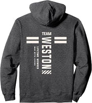Team Weston Lifetime Member Funny Name Weston Pullover Hoodie