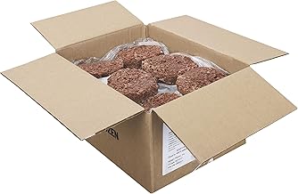 Hungry Planet Beef™ Premium Burgers, Plant-Based / Vegan (10lb, 30/5.3oz Burgers)