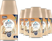 Glade Automatic Spray Refill, Air Freshener for Home and Bathroom, Vanilla Caramel Twist, 6.2 Oz, 6 Count