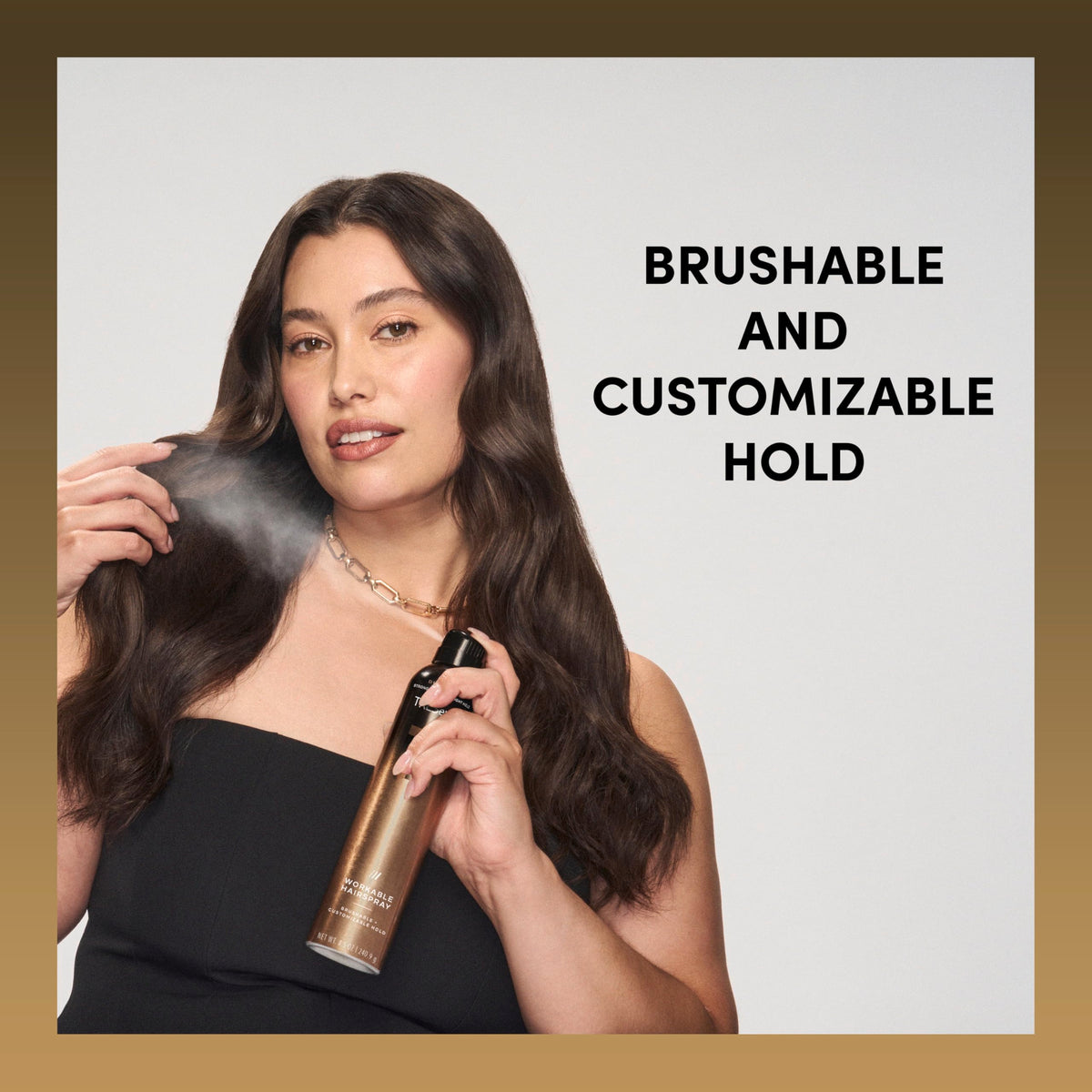 A-List Collection Workable Hairspray Customizable Hold 8.5 oz by TRESemmé – 8.5 Ounce (Pack of 1), Clear, Model 022400014470