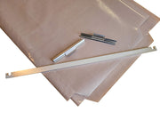 Vulcan VMCS 101/201 Clamshell Griddle PTFE Release Sheet kit with (1) Bracket by Essentialware – Tan/Brown