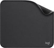 Logitech Studio Series Small Mouse Pad, Anti-Slip 9x8 Inches, Graphite | Anti-slip rubber base, easy gliding surface, durable materials, portable design, for computers