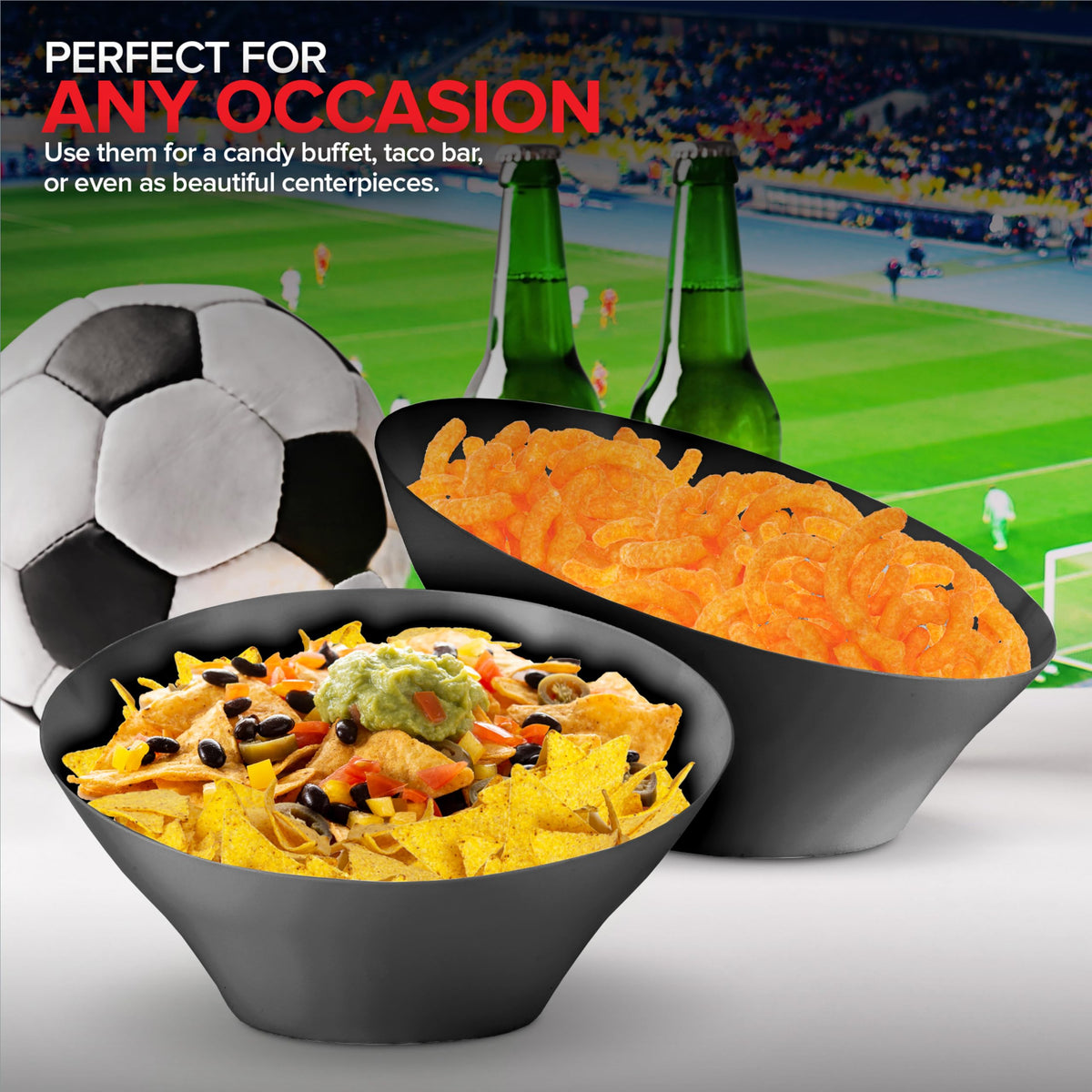 Stock Your Home Black / 20 oz / Modern Bowls