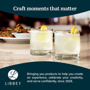 Libbey Heavy Base Rocks 24 / 24 Count (Pack of 1) / Heavy Base Old Fashioned Glasses