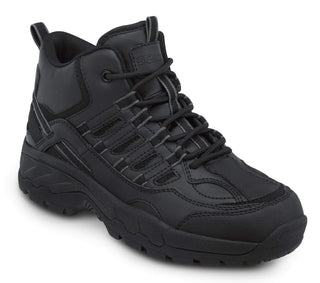 Womens Black Boone Composite Toe SRO Hiker 8.0 M by SR Max – 8, Polyurethane, Black, Model Maxtrax