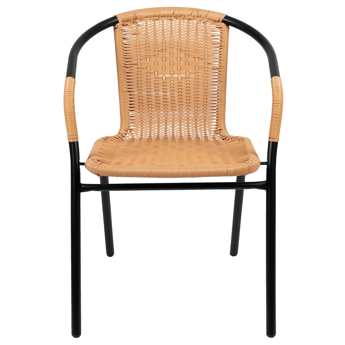 Flash Furniture Beige / Set of 2 / Modern Patio Dining Chairs