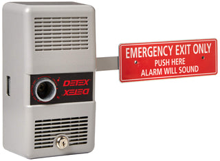 Emergency Door Exit Alarm by Detex – Silver, Model ECL-230D