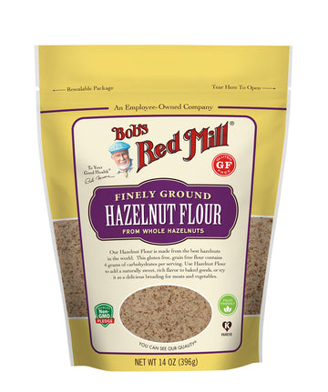 Hazelnut Meal/Flour by Bob's Red Mill – 14 Ounce (Pack of 4), Pack of 4, Model 1811C144