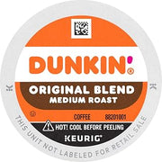Dunkin' Donuts, Dunkin Donuts Coffee Medium Roast Original Blend K-Cup Pods, 10 Count