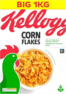 Kellogg's Corn Flakes Breakfast Cereal 1kg