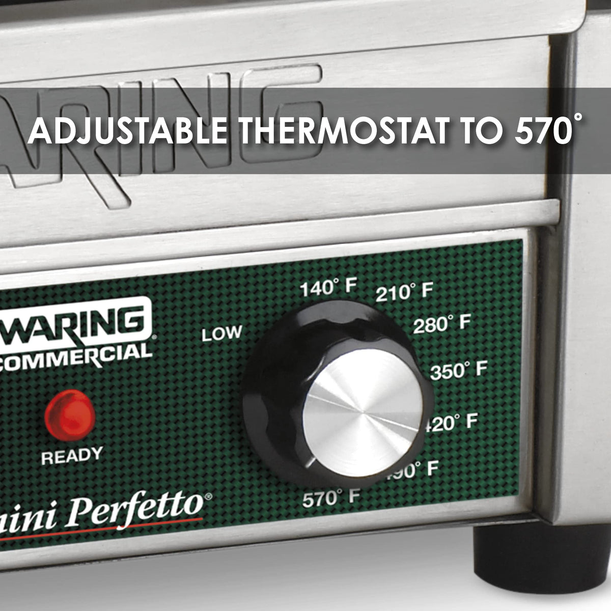 Waring 208-volt / Compact Cooking Surface Machines / Green Commercial Sandwich Makers & Panini Presses