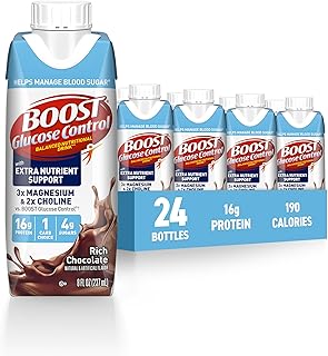 BOOST Glucose Control Ready to Drink Nutritional Drink, Chocolate, 8 FL OZ