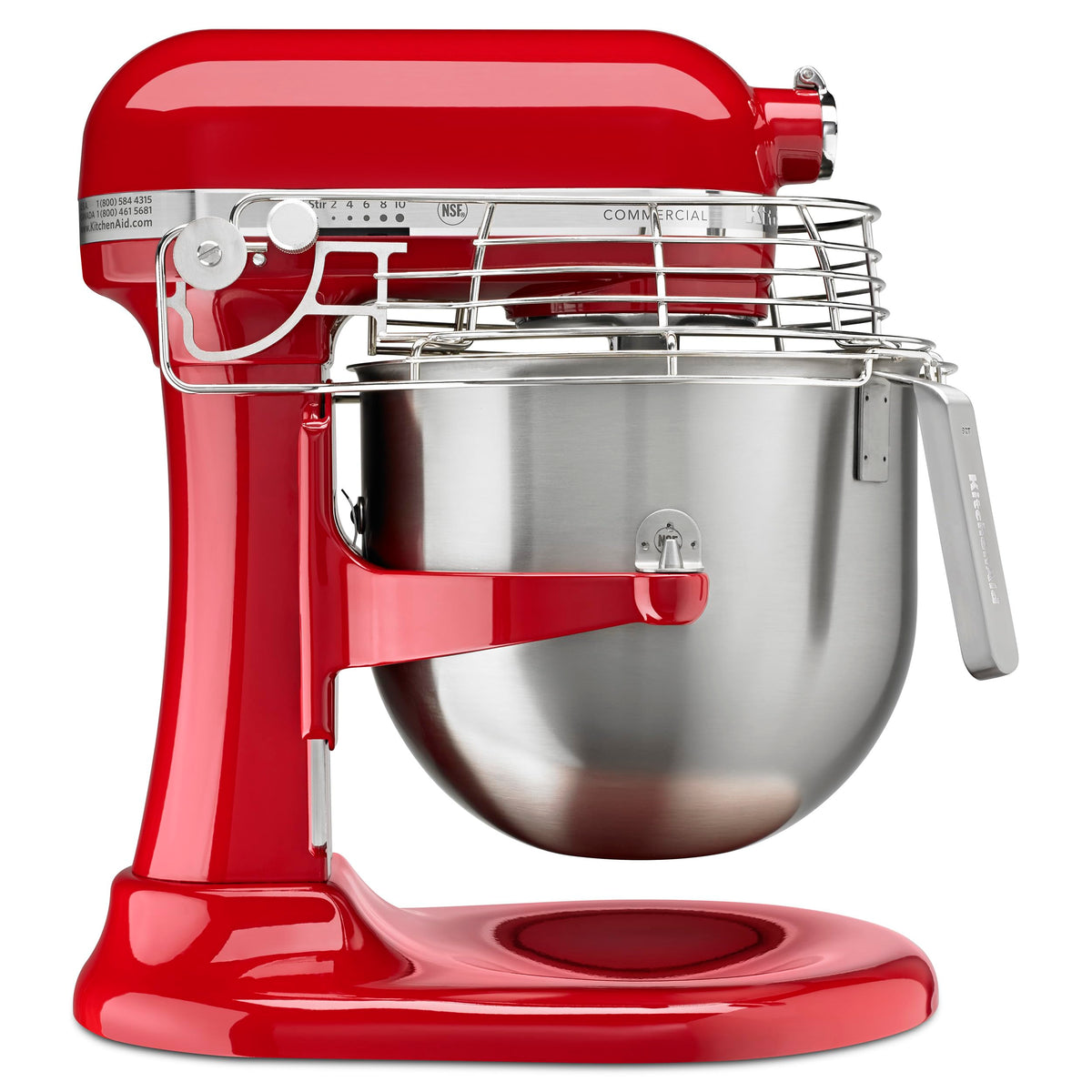 KitchenAid Empire Red / With Bowl Guard / Mixer Stand Mixers