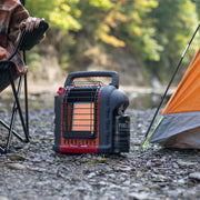 9,000 BTU Portable Buddy Radiant Propane Heater by Mr. Heater – 9000, Steel and plastic, Red, Model F232000