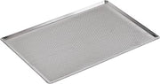 PADERNO World Cuisine 15 3/4 Inch by 11 7/8 Inch Perforated Aluminum Baking Sheet with 45 Degree Angled Sides