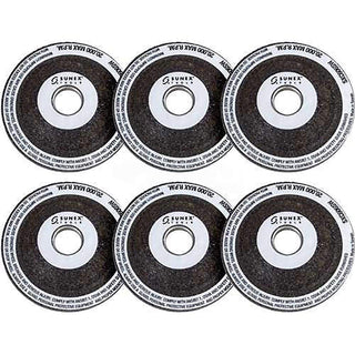6PK 2 GRINDING WHEELS FOR SXC606 (6 PACK) by Sunex Tools – 8.38"L x 6.25"W x 0.63"H, not_applicable, Black, Model SUNSXC606GW6