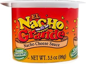 El Nacho Grande Deluxe Portion Pak Cheese Cups, 3.5-oz. (48/CS)