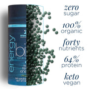 Organic Spirulina Tablets (1000 Tablets by ENERGYBITS – 1000 Count (Pack of 1)