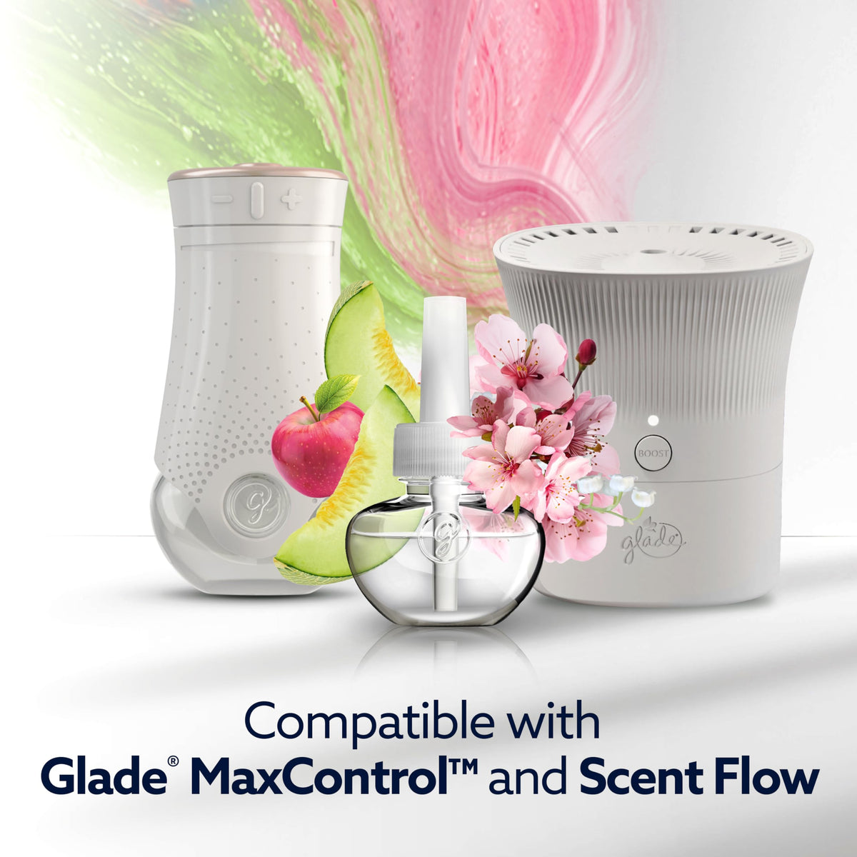 PlugIns Refills with CustomScent Technology by Glade – 1.34 Fl Oz (Pack of 1), Red, Model 391803