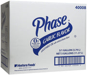 Phase Oil W/ Garlic -- 3 Case 1 Gallon by Ventura Foods – 1 Gallon, Pack of 3, Model 40008