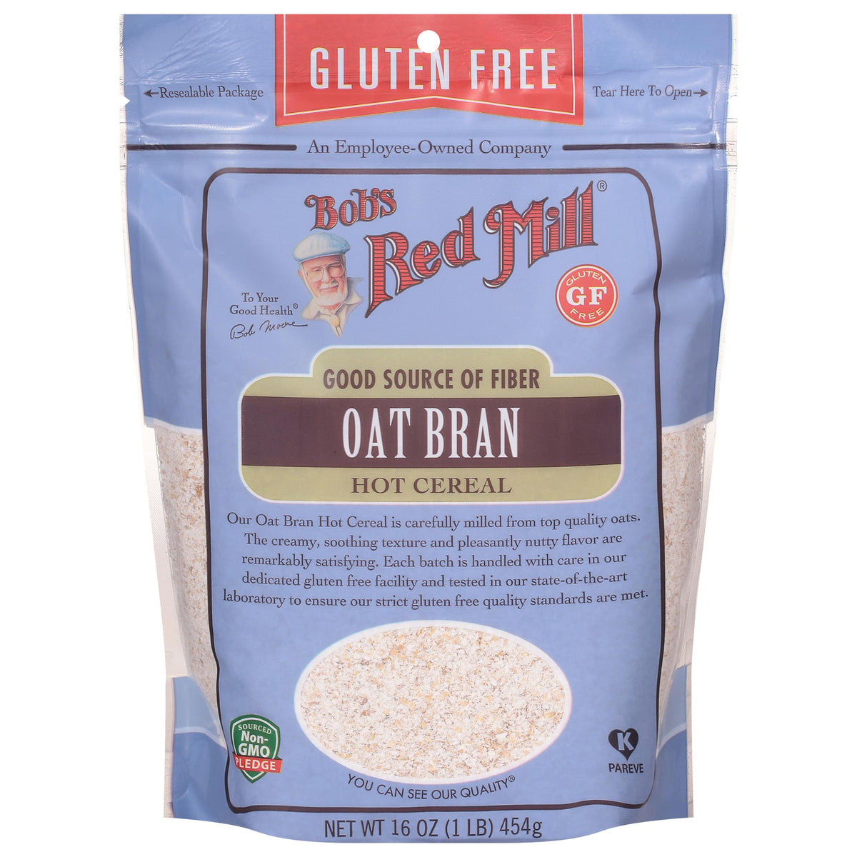 Bob's Red Mill 16 Ounce (Pack of 1) / Resealable / 1 Oat Bran