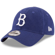 Brooklyn Dodgers Cooperstown Collection Core Classic Replica 9TWENTY Adjustable Hat Royal by New Era – Cotton, Blue, Model 11591564
