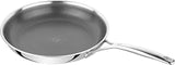 ZWILLING Peak 12-inch Stainless Steel Ceramic Nonstick Dual Performance Fry Pan, Compatible with All Stovetops, Including Induction, Dishwasher Safe