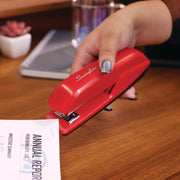 Stapler, 20 Sheet Capacity, 545 Desktop Stapler, Rio Red () by Swingline – Regular, Plastic, Rio Red, Model S7054510