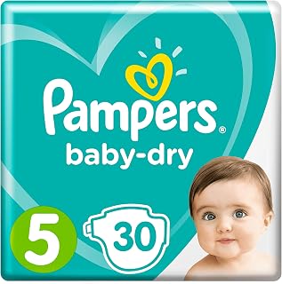 Pampers Baby-Dry diapers size 5 (11-16 kg), Economy pack, 1 pack (1 x 30 pieces)